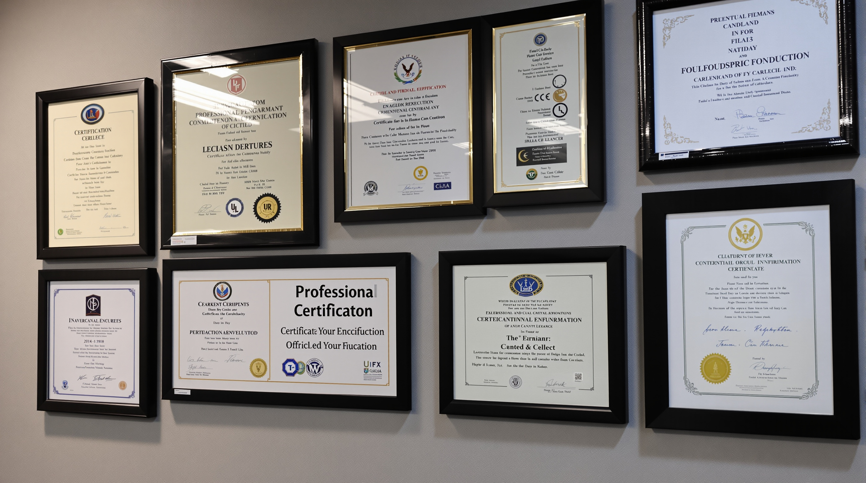 Certifications Work Formation